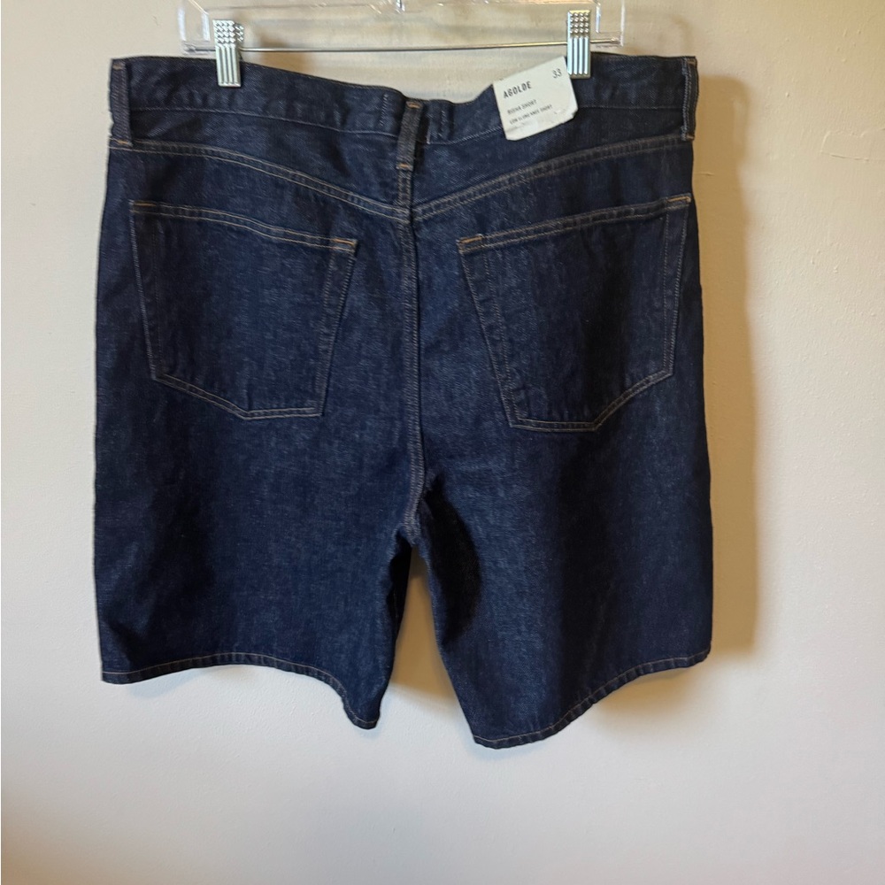 Agolde Blue Risha Short - Picture 5 of 7